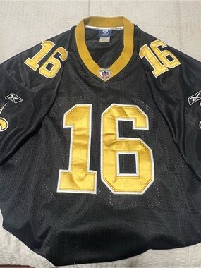 Reebok Lance Moore #16 New Orleans Saints STITCHED Football Jersey (Size 56)